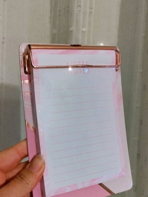 Notebook with hanger new for wall