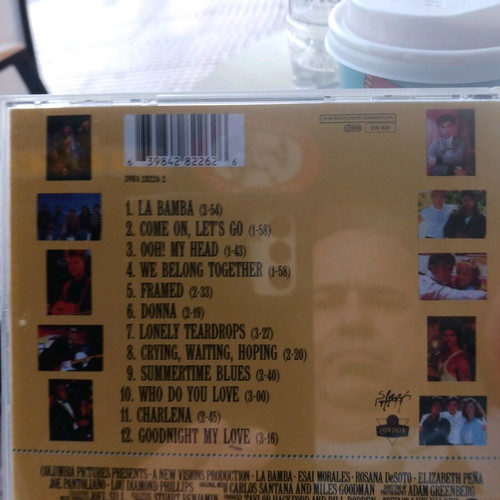 La Bamba OST CD used