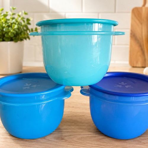 Tupperware star bowls 700ml new set with vibrant colors