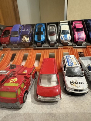 Collectible Truck Racing Track with 15 Toy Cars