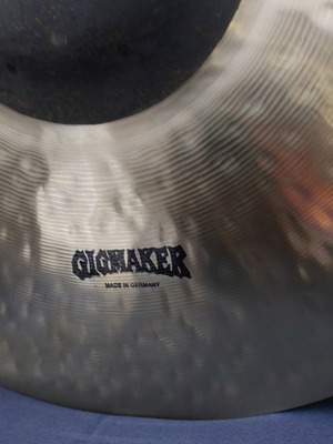 GigmaKer 16" Turkey Crash πιατίνι με raw καμπάνα και δώρο 20" ride