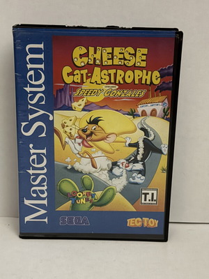 Cheese Cat-Astrophe Starring Speedy Gonzales Sega Master System Brazilian TecToy CIB