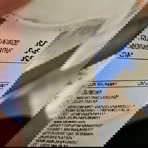 Δυο μπλουζάκια 3-6 μηνών για κοριτσακι
