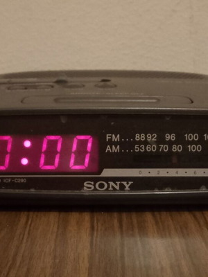 Sony ICF-C290 dream machine ρολόι ράδιο αφύπνιση μεταχειρισμένο