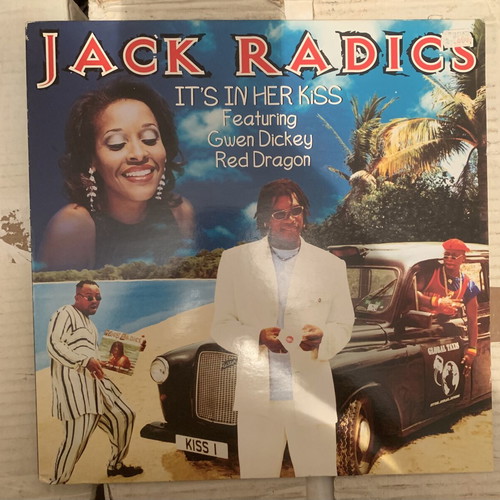 Jack Radics It's In Her Kiss 12" vinyl single, reggae pop