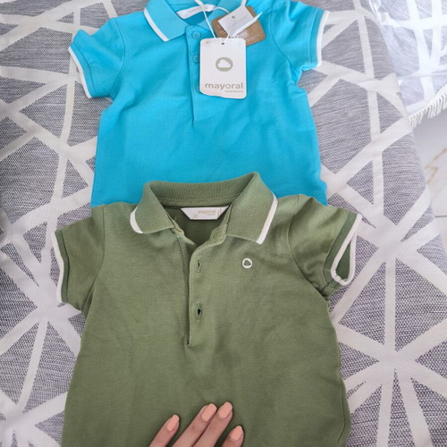 Mayoral t shirt polo 12 months new with tags