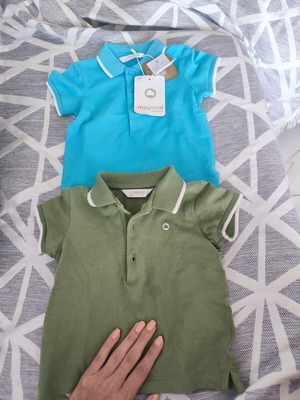 Mayoral t shirt polo 12 months new with tags