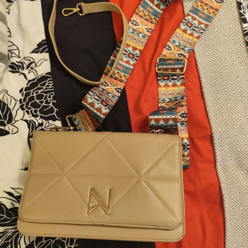 NOLAH Reggina beige shoulder bag