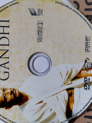 Gandhi DVD used, biography with subtitles