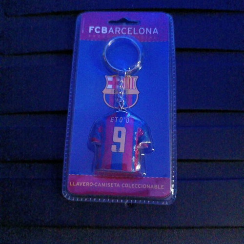 Barcelona Eto'o keyring new, authentic