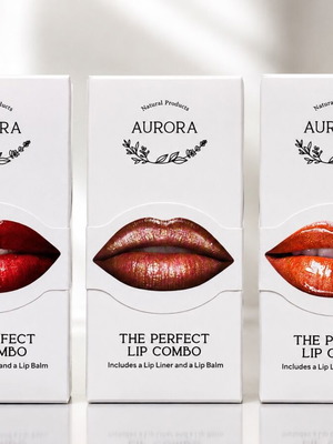Aurora The Perfect Lip Combo set of 3 shades