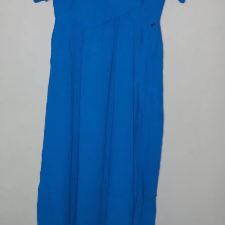 Toi&Moi Maxi Dress Blue cold shoulder style size M like new