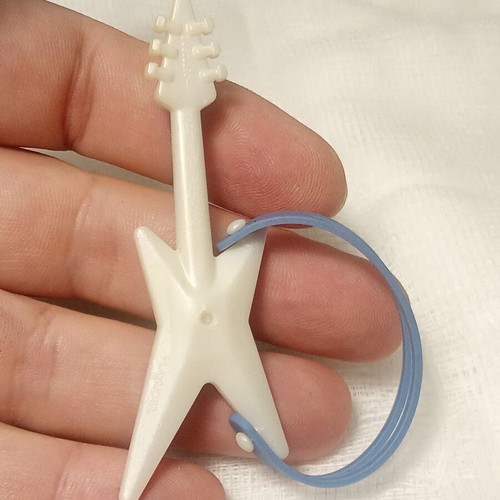 Electric guitar Playmobil accessories like new