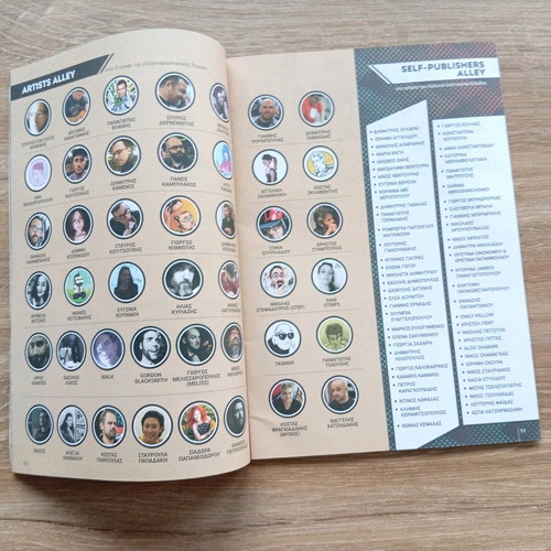 Con Athens 2019 Catalog like new