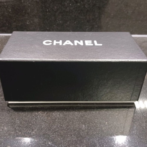 Chanel eyeglass frame new, tortoise imitation design