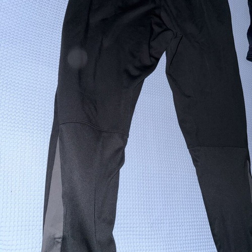 Nike Academy black sports pants used, Dri-FIT technology, size M