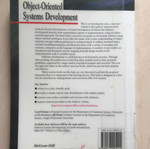 Object-Oriented Systems Development book used, English