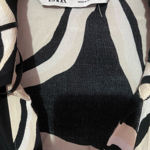 Semizie dress Zara like new with floral pattern, size M