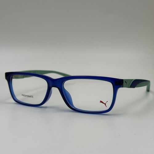 PUMA PJ00580 002 Propionate Kids Glasses Like New Blue Green