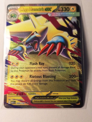 Pokémon Mega Manectric ex card like new