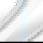 Καθρέφτης τοίχου Κορώνα γκρι με ξύλινο πλαίσιο νέος