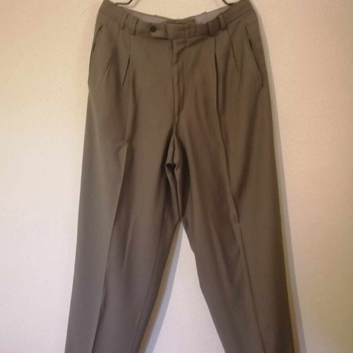Men's trousers used, brown, size M