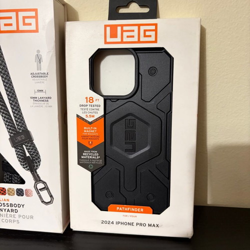 UAG case and lanyard for iPhone 16 Pro Max new