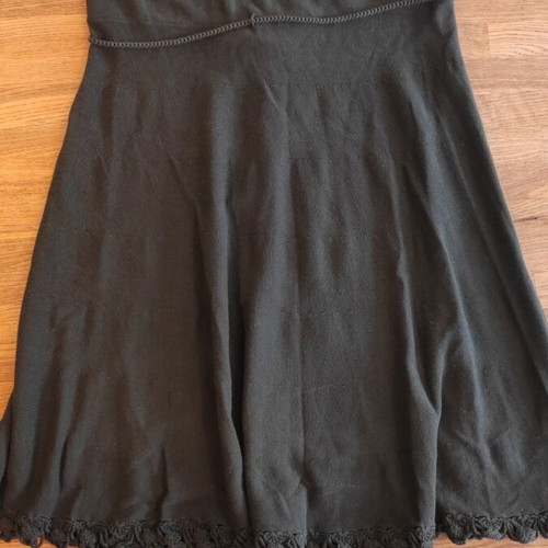 Kookai knitted skirt used, dark green, size 38-40