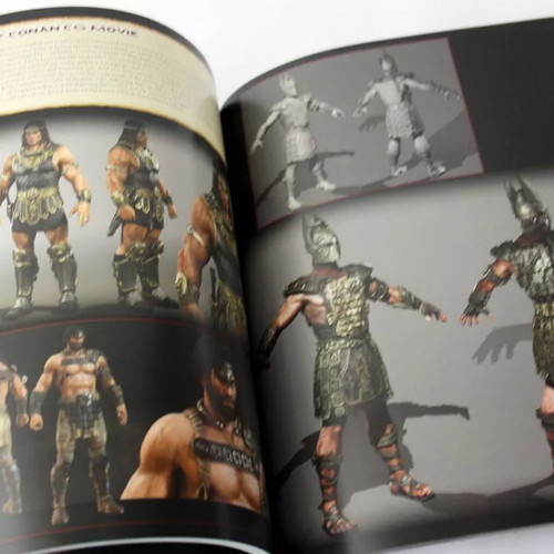 Age of Conan Hyborian Adventures The Art of Hyboria 2008 book new, 130 pages