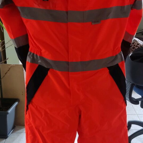 Cold weather suit with fur lining new, size S