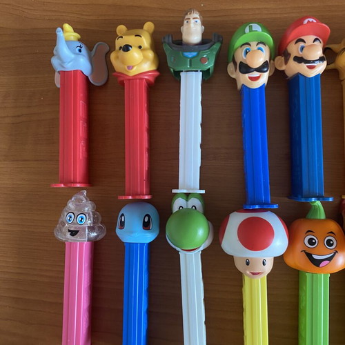 Pez candy dispensers vintage set of 24, like new
