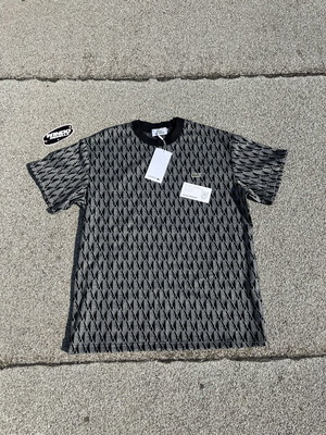 Lacoste Monogram Shirt M brand new, black