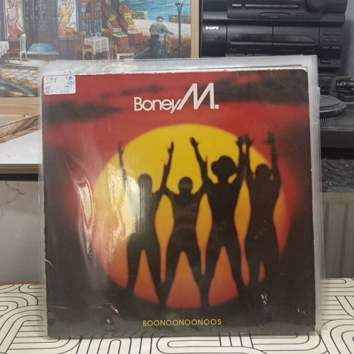 Boney M. Boonoonoonoos vinyl record used, disco pop