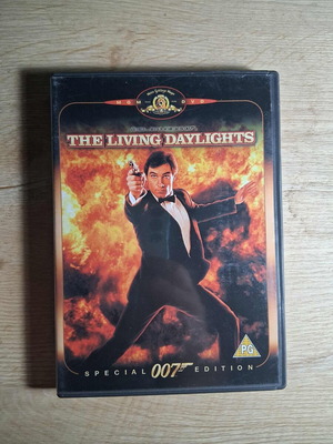 James Bond The Living Daylights DVD μεταχειρισμένο με ελληνικούς υπότιτλους