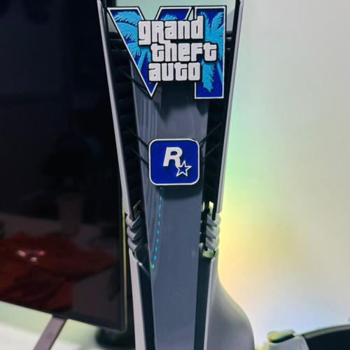GTA VI Inspired Cover for PS5 3D Printed Decorative Accessory made to order