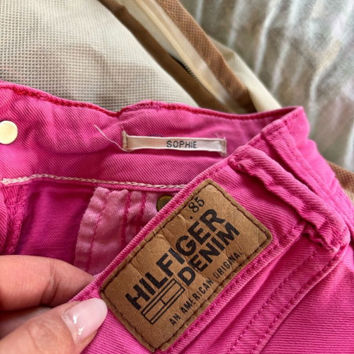 Tommy Hilfiger slim fit jeans size 27 like new, pink
