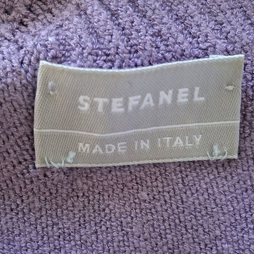 Stefanel knitted top purple like new, size L