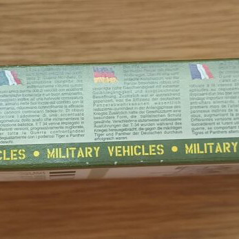 Italeri T-34/76 M 1942 model kit 1:72 scale