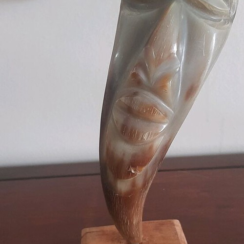 Bone decorative item used, African art