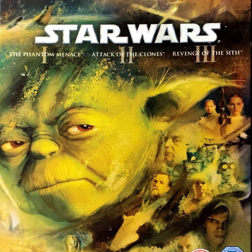 Star Wars Trilogy Blu-Ray μεταχειρισμένο, limited box 296/3482, αγγλικοί υπότιτλοι