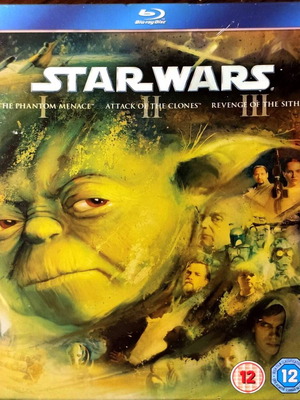 Star Wars Trilogy Blu-Ray μεταχειρισμένο, limited box 296/3482, αγγλικοί υπότιτλοι