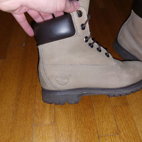 Timberland boots used, beige, size 37, lightly worn