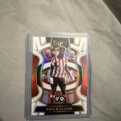 Nico Williams Panini LaLiga Prizm 2025-26 card new, authentic
