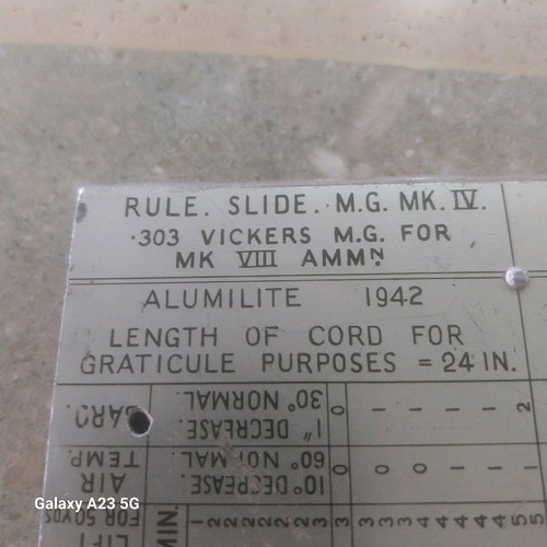 1942 Mile Inch Meter Converter used collectible item