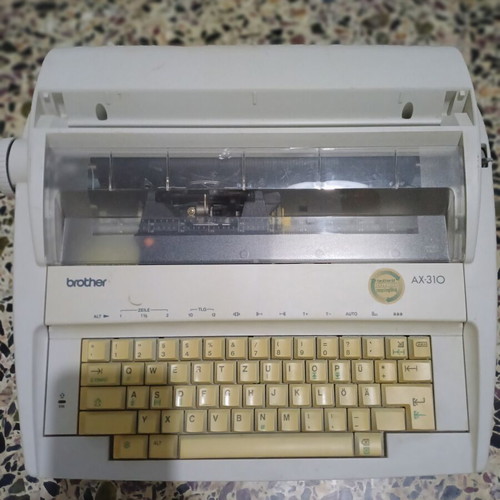 Typewriter Brother AX-310 like new