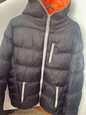 Body Action jacket XL like new, black and orange