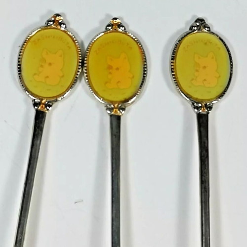 80s Zashikibuta Pig silver-plated spoons and forks Sanrio like new