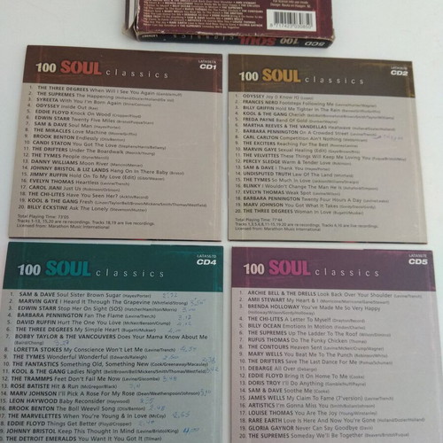 Soul Classics 4CD used set without CD3