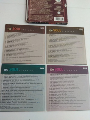 Soul Classics 4CD used set without CD3