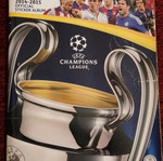 Άλμπουμ αυτοκόλλητων UEFA Champions League 2014-15 μεταχειρισμένο, 90% ολοκληρωμένο